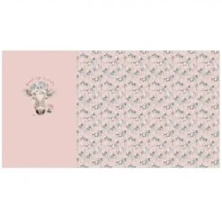 Panel De Tela Jersey Katia - Pretty Cow T-Shirt
