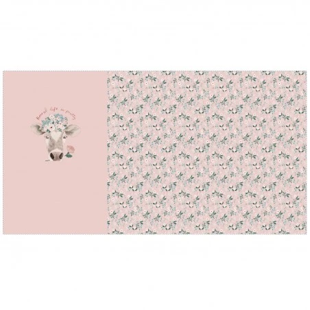 Panel De Tela Jersey Katia - Pretty Cow T-Shirt 3 Panel De Tela Jersey Katia - Pretty Cow T-Shirt
