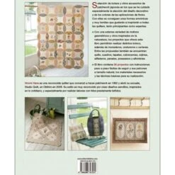 Patchwork Japonés Con Aplicaciones De Flores -Las Tijeras Magicas Tienda patchwork japones con aplicaciones de flores 5