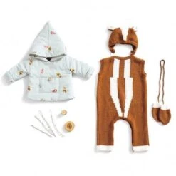 Patrón Katia - Anorak + Tricot: Mono , Gorro Y Manoplas