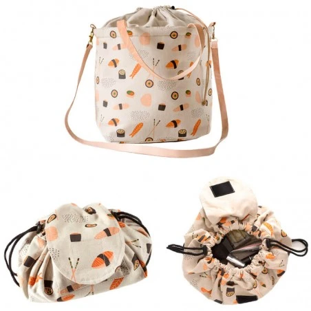 Patrón Katia - Bolso Bombonera Y Neceser Maquillaje 3 Patrón Katia - Bolso Bombonera Y Neceser Maquillaje