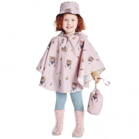 Patrón Katia - Capa Impermeable, Gorro Y Bolsa 3 Patrón Katia - Capa Impermeable, Gorro Y Bolsa