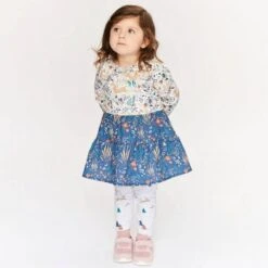 Patrón Katia - Vestido Combinado Y Leggings