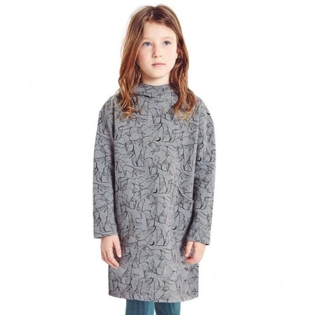 Patrón Katia - Vestido Felpa 3 Patrón Katia - Vestido Felpa