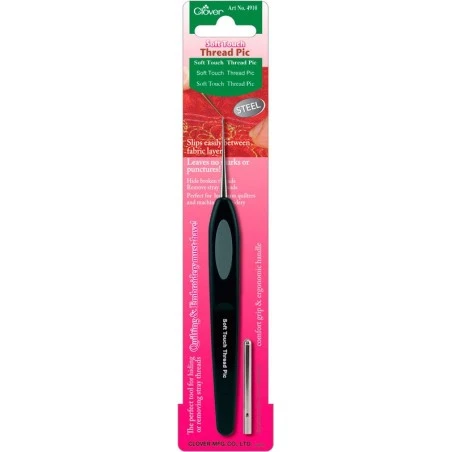 Púa Para Hilos Soft Touch - Clover 3 Púa Para Hilos Soft Touch - Clover