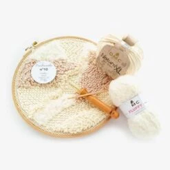 Punzón Punch Needle De Madera + Aguja De Lana - DMC -Las Tijeras Magicas Tienda punzon punch needle de madera aguja de lana dmc 3