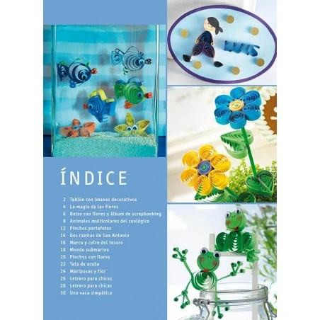 Quilling Moderno Para Niños 4 Quilling Moderno Para Niños - Imagen 2