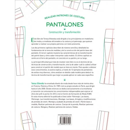 Realizar Patrones De Costura. Pantalones. Construcción Y Transformación 7 Realizar Patrones De Costura. Pantalones. Construcción Y Transformación - Imagen 5