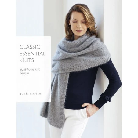 Revista Rowan Classic Essential Knits - Quail Studio 3 Revista Rowan Classic Essential Knits - Quail Studio