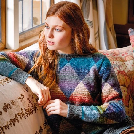 Revista Rowan Winter Vintage - By Kaffe Fassett S 6 Revista Rowan Winter Vintage - By Kaffe Fassett S - Imagen 4