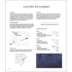 Sashiko. 14 Proyectos De Bordado Japonés 10 Sashiko. 14 Proyectos De Bordado Japonés -Las Tijeras Magicas Tienda sashiko 14 proyectos de bordado japones 3