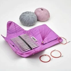 Set Agujas Circulares Intercambiables AddiClick Lace Long - Addi -Las Tijeras Magicas Tienda set agujas circulares intercambiables addiclick lace long addi 2