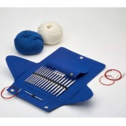 Set Agujas Circulares Intercambiables AddiClick Novel Lace Long - Addi -Las Tijeras Magicas Tienda set agujas circulares intercambiables addiclick novel lace long addi 2