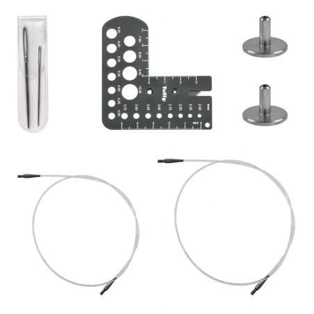 Set Agujas Intercambiables CarryC Long Fine Gauge - Tulip 5 Set Agujas Intercambiables CarryC Long Fine Gauge - Tulip - Imagen 3