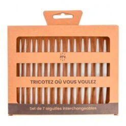 Set De 7 Agujas Intercambiables De Aluminio - PPY