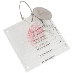 Set De 8 Plantillas Cuadradas Para Patchwork - Sew Easy