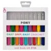 Set De 9 Ganchillos Ergonómicos - 2 Mm A 6 Mm - Pony 2 Set De 9 Ganchillos Ergonómicos - 2 Mm A 6 Mm - Pony -Las Tijeras Magicas Tienda set de 9 ganchillos ergonomicos 2 mm a 6 mm pony
