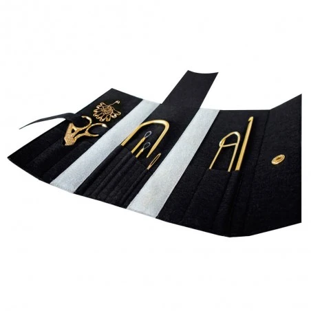 Set De Accesorios Para Tejer - Chazidra Golden Temptations - Pony 5 Set De Accesorios Para Tejer - Chazidra Golden Temptations - Pony - Imagen 3