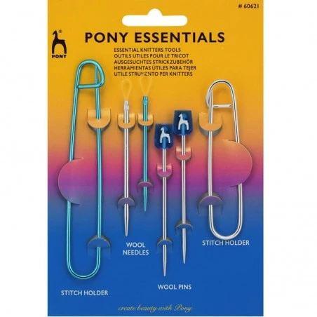 Set De Accesorios Para Tejer - Pony 3 Set De Accesorios Para Tejer - Pony
