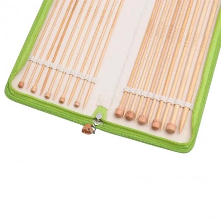 Set De Agujas Bambú Para Tricotar 33 Cm - Prym 3 Set De Agujas Bambú Para Tricotar 33 Cm - Prym