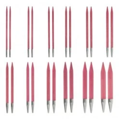 Set De Agujas Circulares Blush - Fuchsia Denim Effect - Lykke 8 Set De Agujas Circulares Blush - Fuchsia Denim Effect - Lykke -Las Tijeras Magicas Tienda set de agujas circulares blush fuchsia denim effect lykke 2