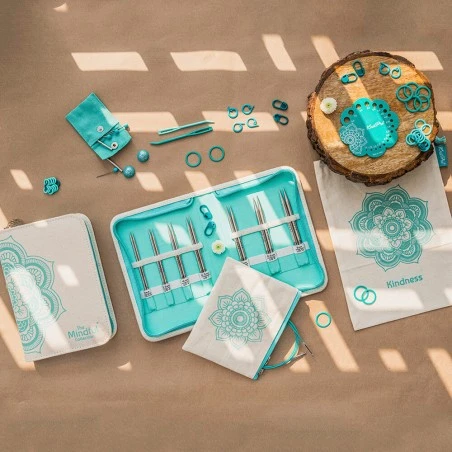 Set De Agujas Circulares Intercambiables 10 Cm - Kindness - The Mindful Collection - KnitPro 4 Set De Agujas Circulares Intercambiables 10 Cm - Kindness - The Mindful Collection - KnitPro - Imagen 2