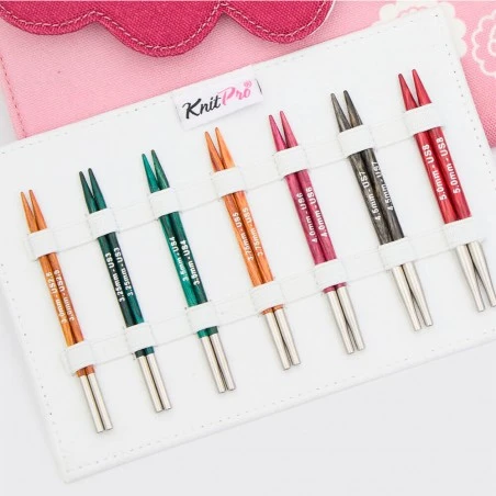 Set De Agujas Circulares Intercambiables 10 Cm Midi Dreamz - KnitPro 4 Set De Agujas Circulares Intercambiables 10 Cm Midi Dreamz - KnitPro - Imagen 2