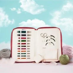 Set De Agujas Circulares Intercambiables 10 Cm Regal Dreamz - KnitPro -Las Tijeras Magicas Tienda set de agujas circulares intercambiables 10 cm regal dreamz knitpro 2