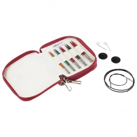 Set De Agujas Circulares Intercambiables 10 Cm Starter Dreamz KnitPro 3 Set De Agujas Circulares Intercambiables 10 Cm Starter Dreamz KnitPro