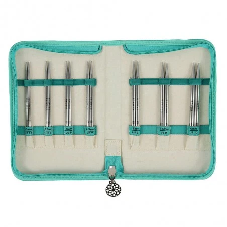 Set De Agujas Circulares Intercambiables 13 Cm - Believe - The Mindful Collection - KnitPro 3 Set De Agujas Circulares Intercambiables 13 Cm - Believe - The Mindful Collection - KnitPro