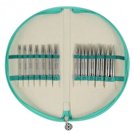 Set De Agujas Circulares Intercambiables 13 Cm - Gratitude - The Mindful Collection - KnitPro 3 Set De Agujas Circulares Intercambiables 13 Cm - Gratitude - The Mindful Collection - KnitPro