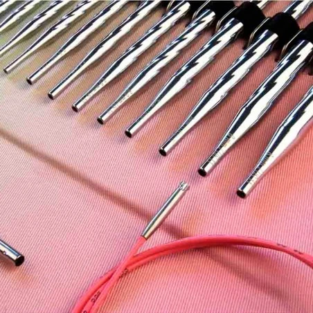 Set De Agujas Circulares Intercambiables Addi Click Unicorn Lace Long 5 Set De Agujas Circulares Intercambiables Addi Click Unicorn Lace Long - Imagen 3