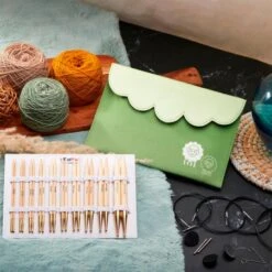 Set De Agujas Circulares Intercambiables Bamboo Deluxe - KnitPro 9 Set De Agujas Circulares Intercambiables Bamboo Deluxe - KnitPro -Las Tijeras Magicas Tienda set de agujas circulares intercambiables bamboo deluxe knitpro 3