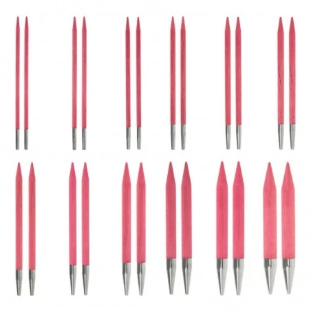 Set De Agujas Circulares Intercambiables Blush Crimson - Lykke 4 Set De Agujas Circulares Intercambiables Blush Crimson - Lykke - Imagen 2