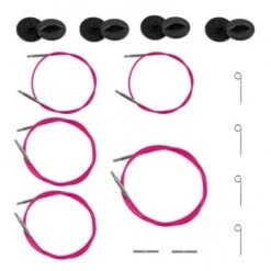 Set De Agujas Circulares Intercambiables Blush Crimson - Lykke 7 Set De Agujas Circulares Intercambiables Blush Crimson - Lykke -Las Tijeras Magicas Tienda set de agujas circulares intercambiables blush crimson lykke 2