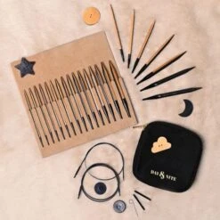 Set De Agujas Circulares Intercambiables - Day & Nite - KnitPro - Edición Limitada -Las Tijeras Magicas Tienda set de agujas circulares intercambiables day nite knitpro edicion limitada 3