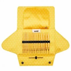 Set De Agujas Circulares Intercambiables De Bambú Addi Click