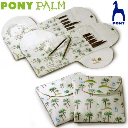 Set De Agujas Circulares Intercambiables De Palmera - Pony 4 Set De Agujas Circulares Intercambiables De Palmera - Pony - Imagen 2