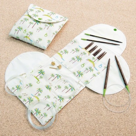 Set De Agujas Circulares Intercambiables De Palmera - Pony 3 Set De Agujas Circulares Intercambiables De Palmera - Pony