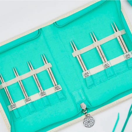 Set De Agujas Circulares Intercambiables 10 Cm - Grace - The Mindful Collection - KnitPro 4 Set De Agujas Circulares Intercambiables 10 Cm - Grace - The Mindful Collection - KnitPro - Imagen 2