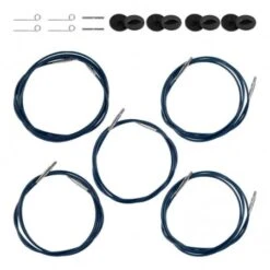 Set De Agujas Circulares Intercambiables Indigo Violet - Lykke 7 Set De Agujas Circulares Intercambiables Indigo Violet - Lykke -Las Tijeras Magicas Tienda set de agujas circulares intercambiables indigo violet lykke 2