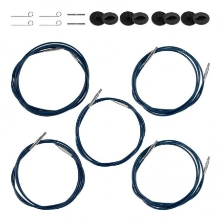 Set De Agujas Circulares Intercambiables Indigo Violet - Lykke 5 Set De Agujas Circulares Intercambiables Indigo Violet - Lykke - Imagen 3