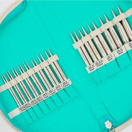 Set De Agujas Circulares Intercambiables 10 Cm - Passion - The Mindful Collection - KnitPro 4 Set De Agujas Circulares Intercambiables 10 Cm - Passion - The Mindful Collection - KnitPro - Imagen 2