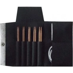 Set De Agujas Circulares Intercambiables Perfect Con Estuche De Fieltro - Pony