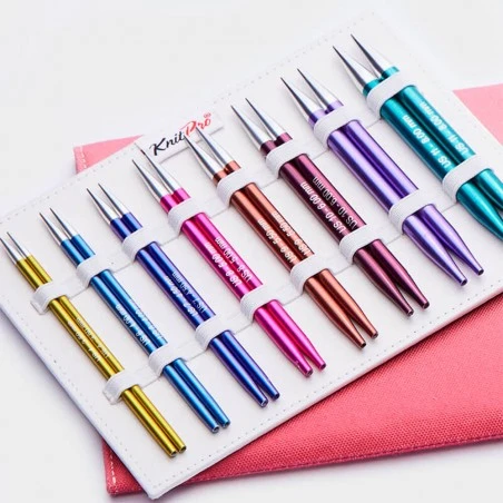 Set De Agujas Circulares Intercambiables Zing Deluxe 13 Cm - KnitPro 4 Set De Agujas Circulares Intercambiables Zing Deluxe 13 Cm - KnitPro - Imagen 2