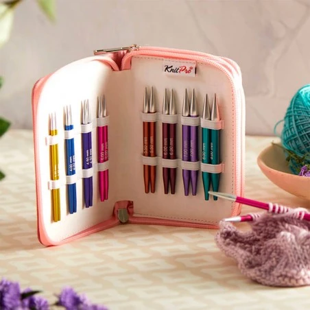 Set De Agujas Circulares Intercambiables Zing Special 10 Cm - KnitPro 6 Set De Agujas Circulares Intercambiables Zing Special 10 Cm - KnitPro - Imagen 4