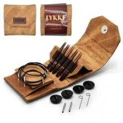 Set De Agujas Circulares Intercambiables Starter Umber Tan - Lykke