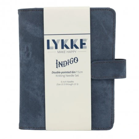 Set De Agujas De Doble Punta 15 Cm De 2 Mm A 3,75 Mm - Indigo - Lykke 5 Set De Agujas De Doble Punta 15 Cm De 2 Mm A 3,75 Mm - Indigo - Lykke - Imagen 3