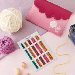 Set De Agujas De Doble Punta 15 Cm Deluxe Dreamz - KnitPro -Las Tijeras Magicas Tienda set de agujas de doble punta 15 cm deluxe dreamz knitpro 3
