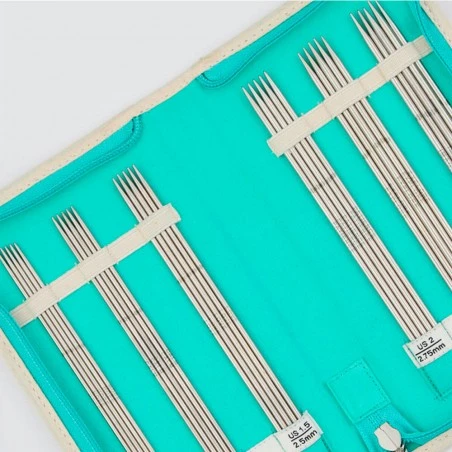 Set De Agujas De Doble Punta 15 Cm - Gracious - The Mindful Collection - KnitPro 4 Set De Agujas De Doble Punta 15 Cm - Gracious - The Mindful Collection - KnitPro - Imagen 2